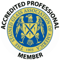 Active accredited member - Stained Glass Association Logo